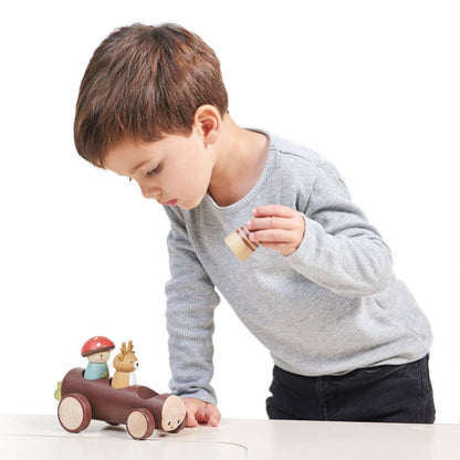 Taxi en Bois pour Enfants – Jouet Timber Taxi