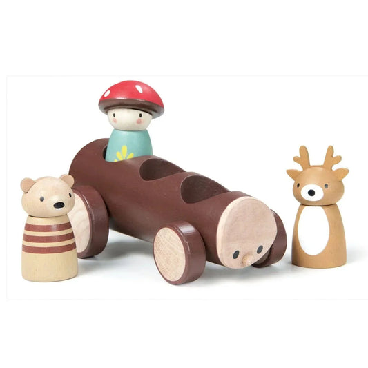 Taxi en Bois pour Enfants – Jouet Timber Taxi