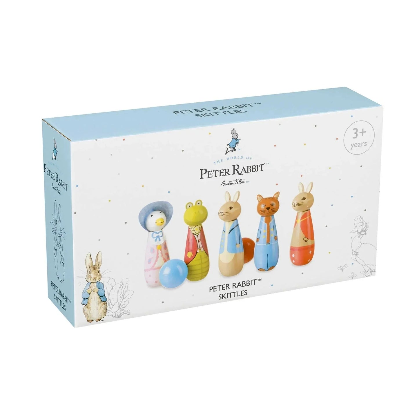 Peter Rabbit™ – Jeu de Quilles en Bois pour Enfants