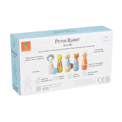 Peter Rabbit™ – Jeu de Quilles en Bois pour Enfants