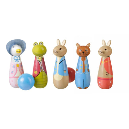 Peter Rabbit™ – Jeu de Quilles en Bois pour Enfants